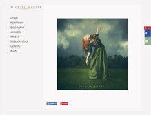 Tablet Screenshot of michaelbilotta.com